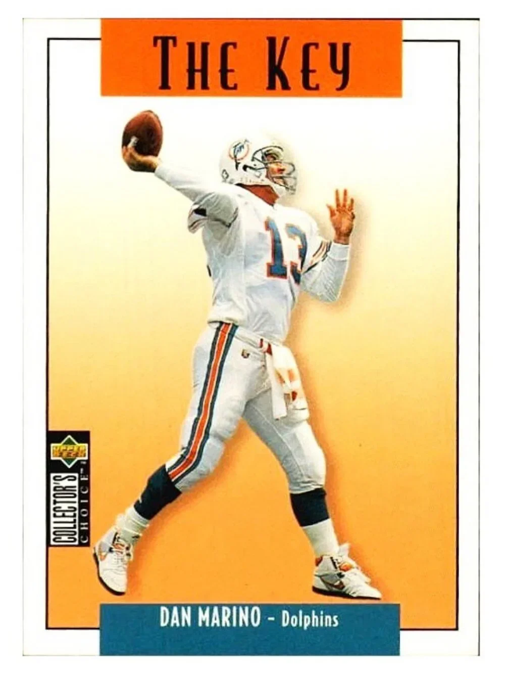 1995 Upper Deck Collector's Choice Update Dan Marino #U68 HOF